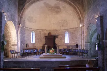 Abside e altare della Pieve di San Siro